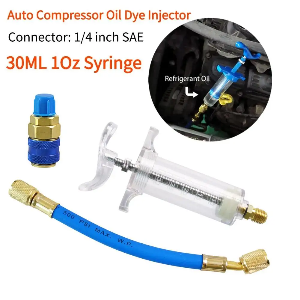 Car Engine Oil Coolant Filling Pipe A/C Oil Dye Injector Tools Coolant Tube Refrigerants Injections Tool Car Accessories Fi R0F0
Car Engine Oil Coolant Filling Pipe A/C Oil Dye Injector Tools Coolant Tube Refrigerants Injections Tool Car Accessories Fi R0F0