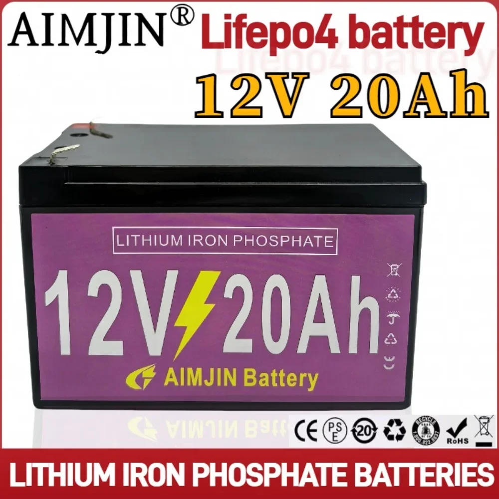 12V 20Ah LiFePO4 battery with built-in BMS lithium iron phosphate battery, suitable for children's toy cars, solar street lights
12V 20Ah LiFePO4 battery with built-in BMS lithium iron phosphate battery, suitable for children's toy cars, solar street lights