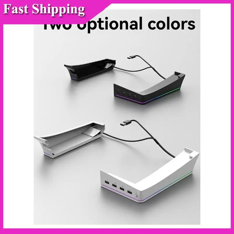 Sensitive For PS5 Slim/Pro Stand With Light Modes 4 USB Hubs Enhanced Storage & Display White
Sensitive For PS5 Slim/Pro Stand With Light Modes 4 USB Hubs Enhanced Storage & Display White