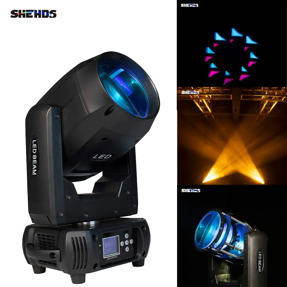 SHEHDS 1pcs Beam LED 150W Moving Head Light 8/18 Prism Focus Effect DMX512 for DJ Disco Ball Concert Wedding Show Christmas
SHEHDS 1pcs Beam LED 150W Moving Head Light 8/18 Prism Focus Effect DMX512 for DJ Disco Ball Concert Wedding Show Christmas