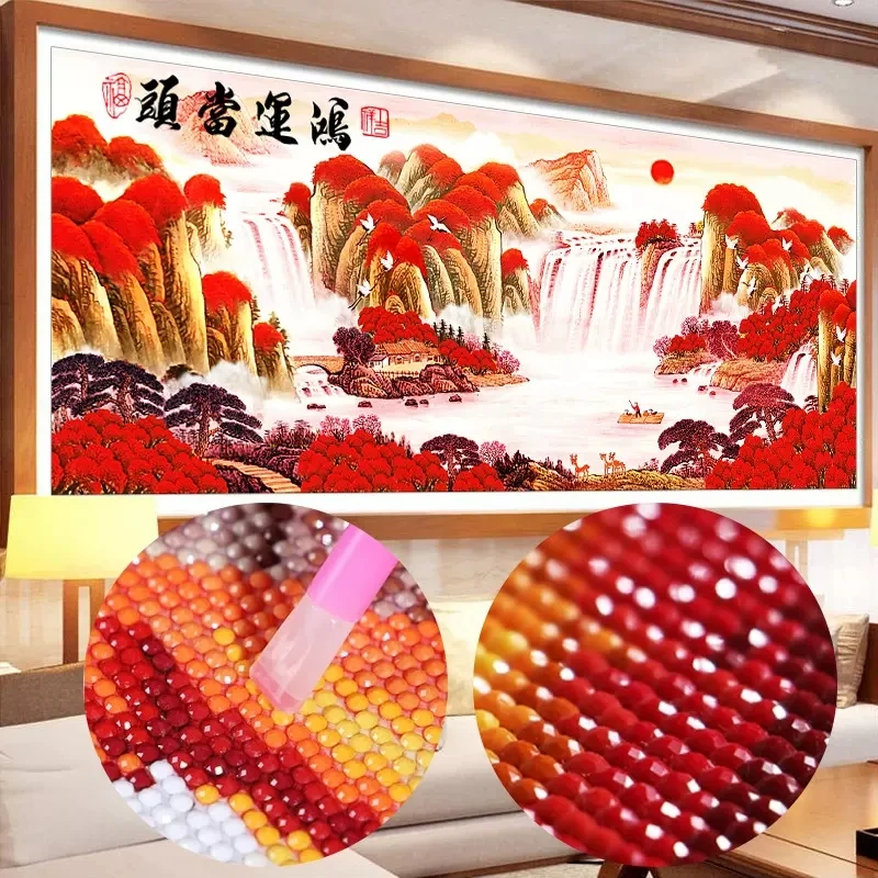 Waterfall Sun AB 5D Diamond Painting Kit Christmas Round Drill DIY Diamond Embroidery Rhinestone Full Display Picture
Waterfall Sun AB 5D Diamond Painting Kit Christmas Round Drill DIY Diamond Embroidery Rhinestone Full Display Picture