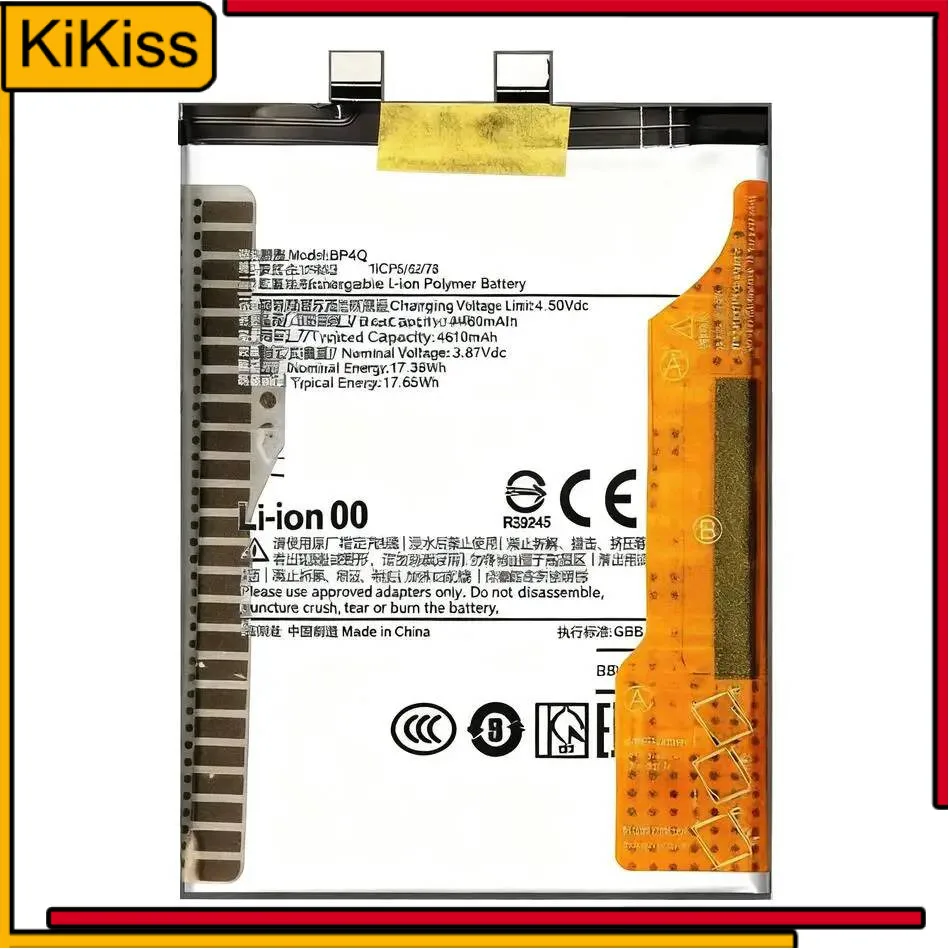 Высокосовместимый аккумулятор для мобильного телефона с быстрой зарядкой BP4Q 4610 мАч для Xiaomi 14
Высокосовместимый аккумулятор для мобильного телефона с быстрой зарядкой BP4Q 4610 мАч для Xiaomi 14