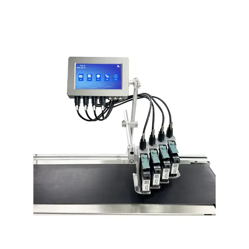 Fully Automatic Large Screen Four Nozzle TIJ Inkjet Batch Code Printer, Date Inkjet Printer
Fully Automatic Large Screen Four Nozzle TIJ Inkjet Batch Code Printer, Date Inkjet Printer