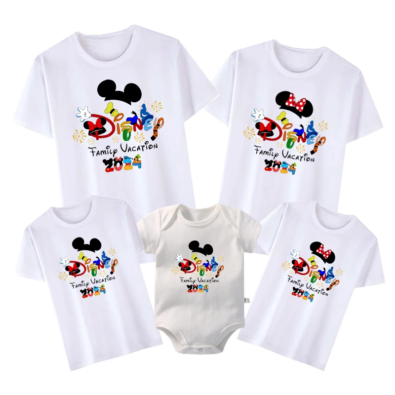 2024 Disney Family Vacation Father Mother-kids Family Matching Outfits Funny Disneyland Family Look Shirts
2024 Disney Family Vacation Father Mother-kids Family Matching Outfits Funny Disneyland Family Look Shirts