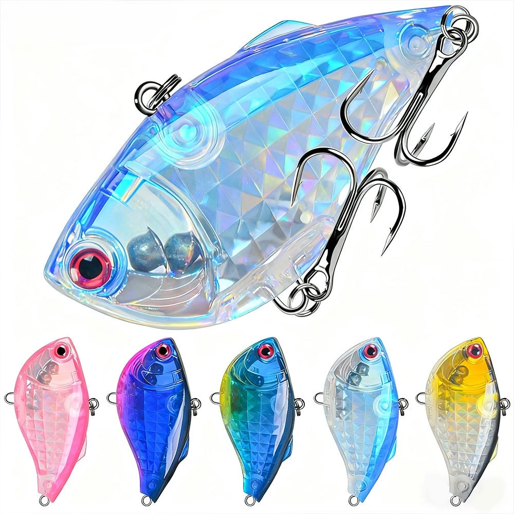 6cm/15g Sinking VIB Fishing Lure Hard Bait Casting Bass Lure for Freshwater Saltwater Fishing Tackle
6cm/15g Sinking VIB Fishing Lure Hard Bait Casting Bass Lure for Freshwater Saltwater Fishing Tackle