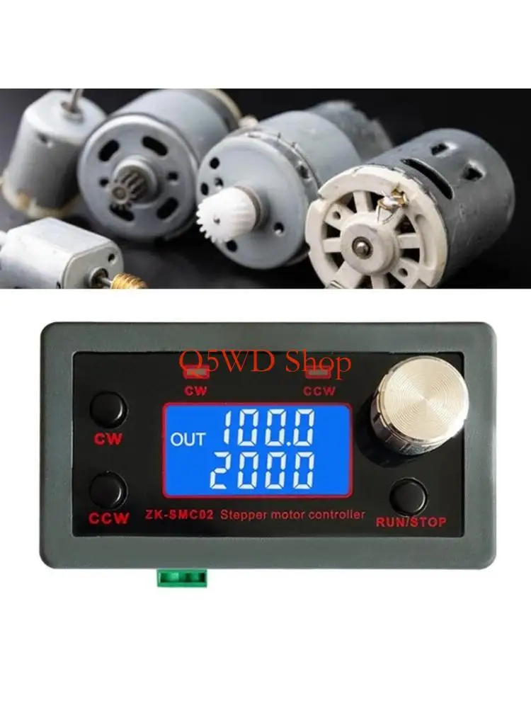 Q5WD Stepper Motor Driver Controller Forward/Reverse Speed Control Module Adjustable Stepper Motor Control Module
Q5WD Stepper Motor Driver Controller Forward/Reverse Speed Control Module Adjustable Stepper Motor Control Module