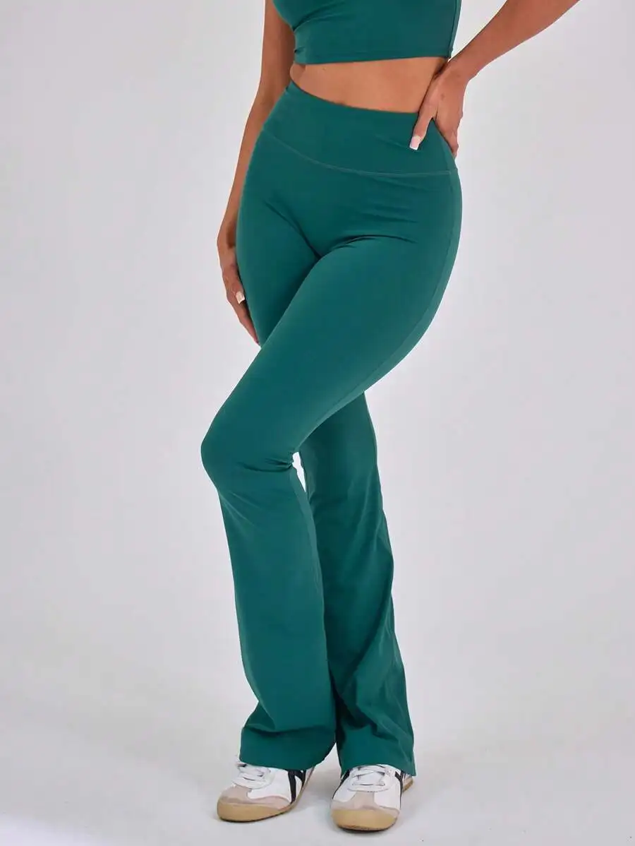 High Waisted Flare Sports Leggings For Women Yoga Gym Fitness Padel Tennis Pickleball
High Waisted Flare Sports Leggings For Women Yoga Gym Fitness Padel Tennis Pickleball