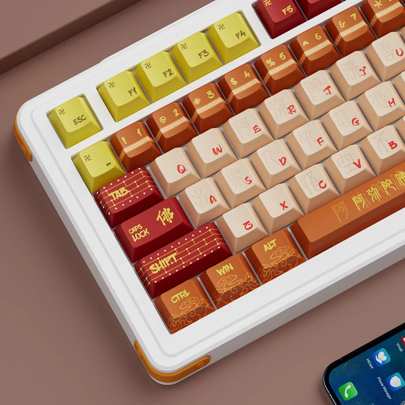 Theme mechanical keyboard keycaps full set original height PBT sublimation custom keyboard DIY
Theme mechanical keyboard keycaps full set original height PBT sublimation custom keyboard DIY