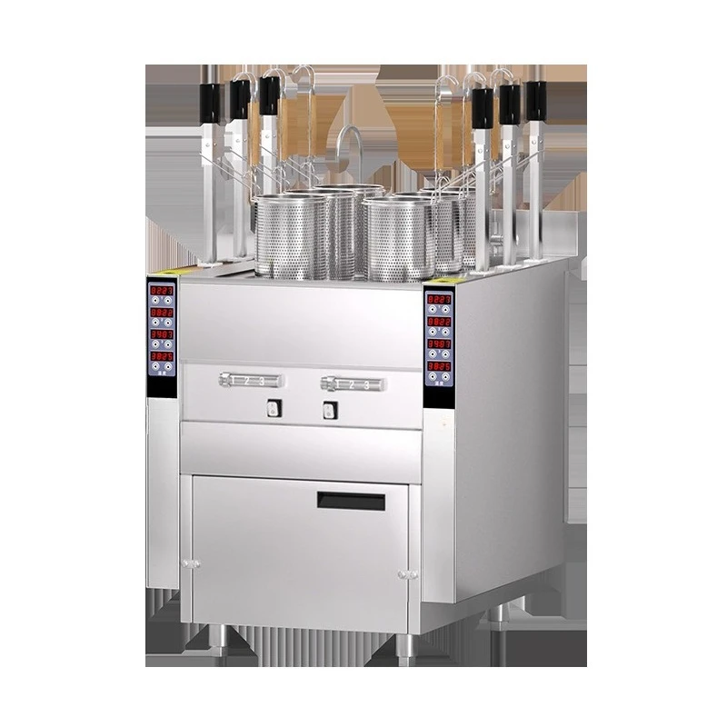 Automatic lifting noodle cooking stove gas electric heating multi-functional intelligent dumpling Malatang noodle cooking machin
Automatic lifting noodle cooking stove gas electric heating multi-functional intelligent dumpling Malatang noodle cooking machin