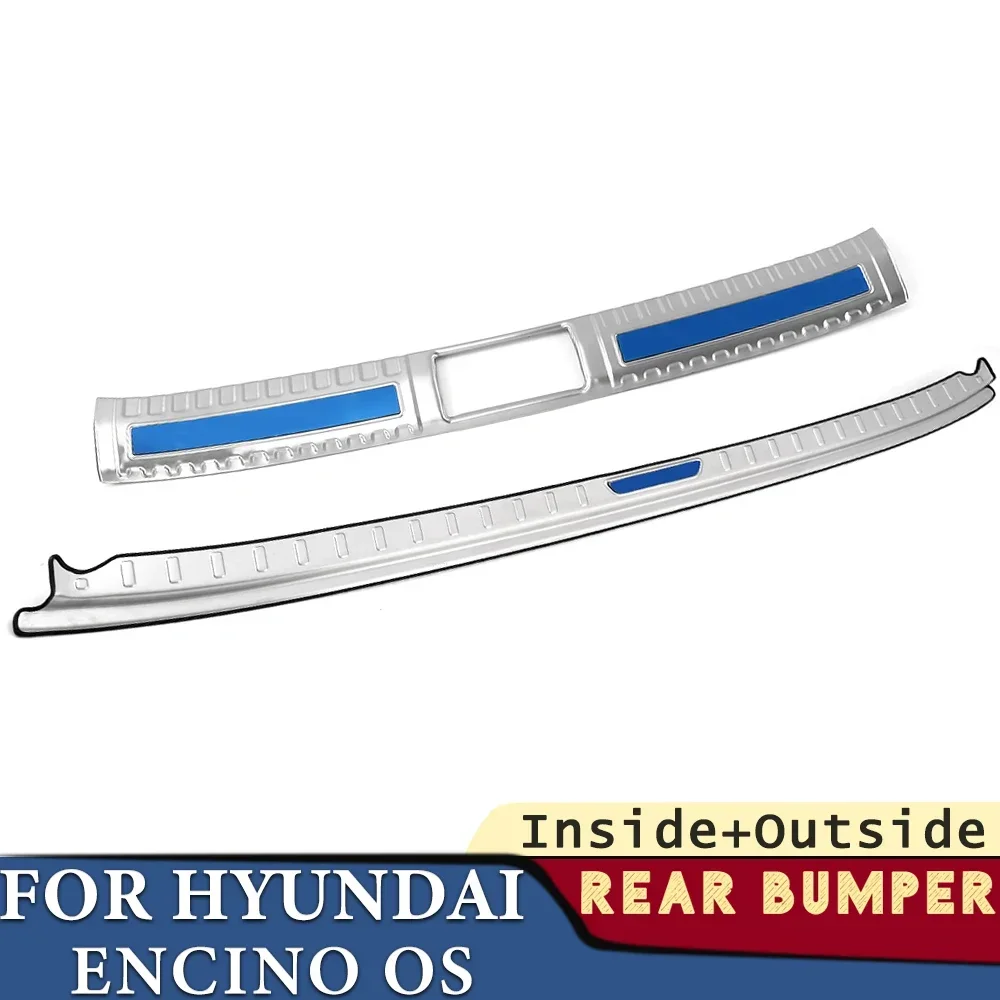 Trunk Bumper for Hyundai Encino OS 2018 2019 2020 2021 2022 2023 Car Accessories Stainless Rear Fender Protector Sill Cover
Trunk Bumper for Hyundai Encino OS 2018 2019 2020 2021 2022 2023 Car Accessories Stainless Rear Fender Protector Sill Cover