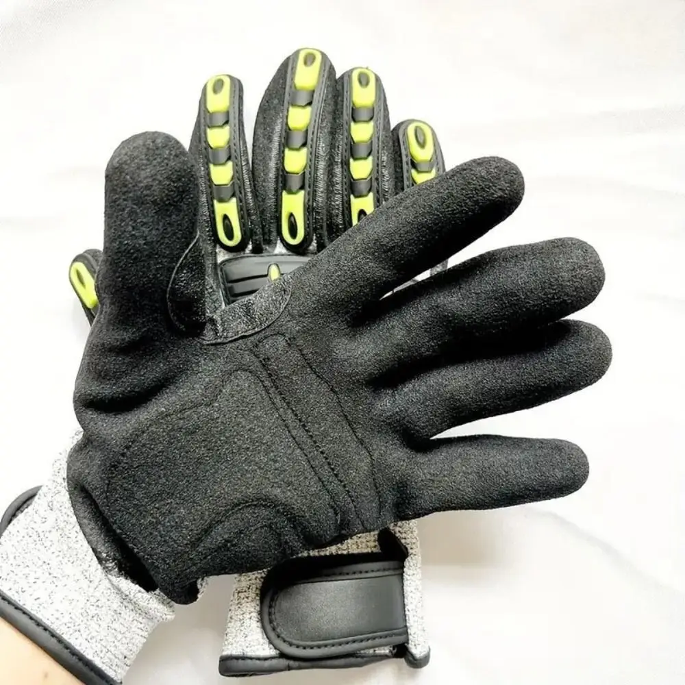 Shock Absorbing Mechanical TPR Gloves Nitrile Dipped Palm Oil-proof Anti Cutting Gloves TPR Material Impact Protection
Shock Absorbing Mechanical TPR Gloves Nitrile Dipped Palm Oil-proof Anti Cutting Gloves TPR Material Impact Protection