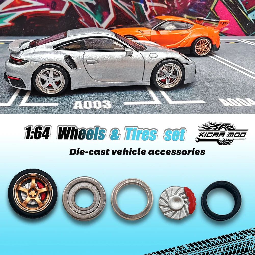 1/64 Model Wheels Rubber Tires Modified Die Cast Model Disc Brake Calipers Metal Wheel Diameter 11mm
1/64 Model Wheels Rubber Tires Modified Die Cast Model Disc Brake Calipers Metal Wheel Diameter 11mm