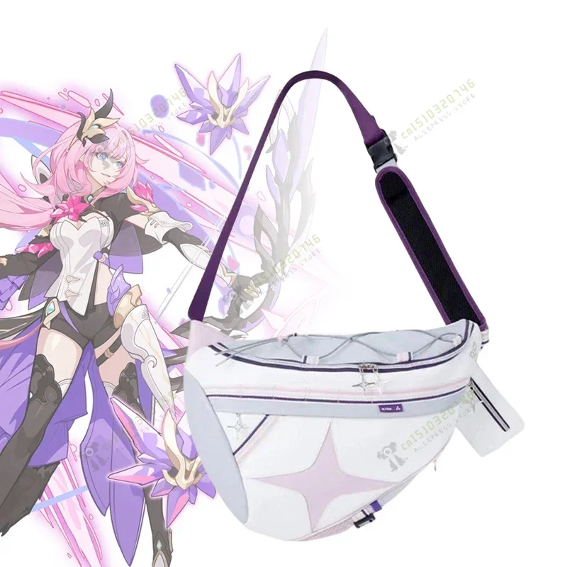 Cosplay PU Messenger Handbag for Women, Game Honkai Impact 3, Elysia Shoulder Bag, Student Backpack, Schoolbag Prop, Gift
Cosplay PU Messenger Handbag for Women, Game Honkai Impact 3, Elysia Shoulder Bag, Student Backpack, Schoolbag Prop, Gift