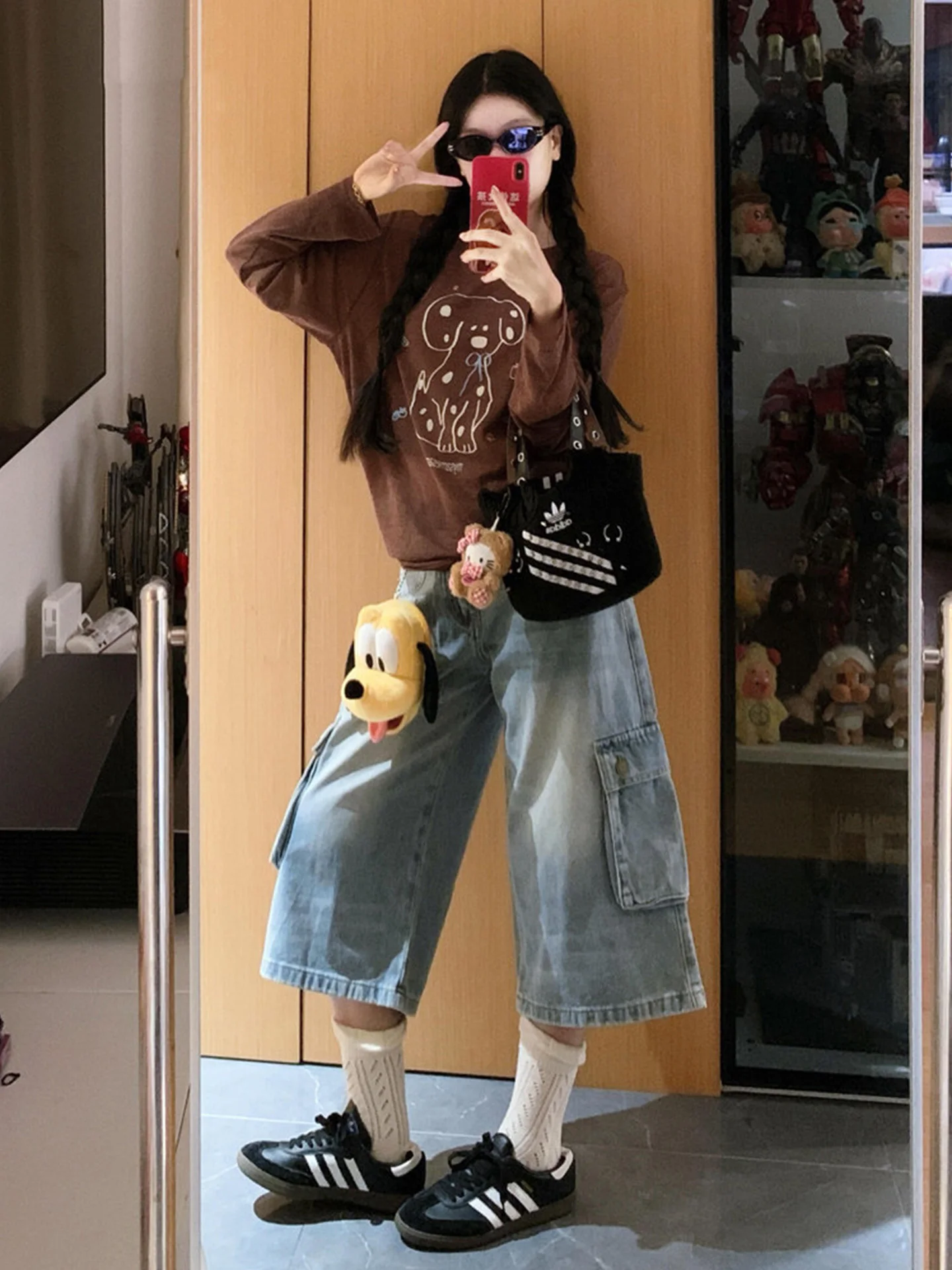 American Retro Workwear High Waist Skinny Jeans Women Summer Thin Straight Leg Wide Leg Pants Loose Fit Denim Shorts
American Retro Workwear High Waist Skinny Jeans Women Summer Thin Straight Leg Wide Leg Pants Loose Fit Denim Shorts
