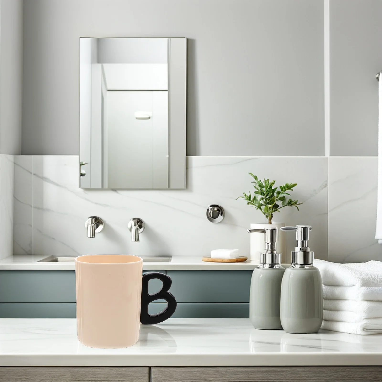 2Pcs Couple Toothbrush Cups Set Portable Plastic Bathroom Tumblers Mouthwash Holders for Home Travel Dorm Daily Oral Care
2Pcs Couple Toothbrush Cups Set Portable Plastic Bathroom Tumblers Mouthwash Holders for Home Travel Dorm Daily Oral Care