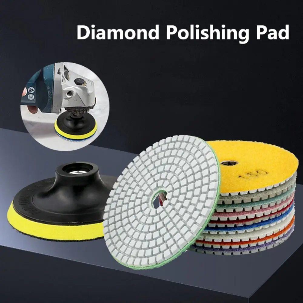 10PCS 100mm 4" Diamond Polishing Pad Polishing Tools Soft Wet Polishing Pad Sharp High Efficiency Grinding Discs
10PCS 100mm 4" Diamond Polishing Pad Polishing Tools Soft Wet Polishing Pad Sharp High Efficiency Grinding Discs