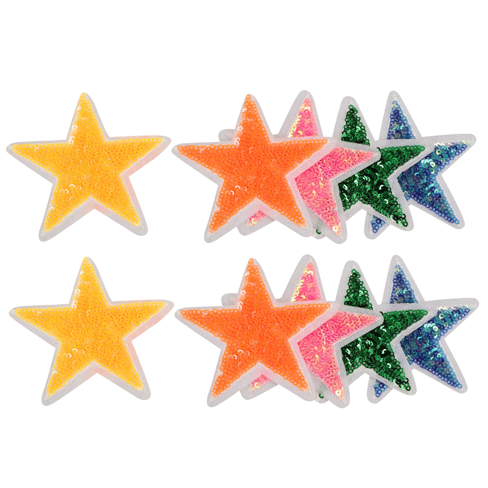 10pcs Star Sequins Decorative Clothing Appliques Diy Craft Repair For Jeans Jackets Backpacks Hats Garments Sewing Patches
10pcs Star Sequins Decorative Clothing Appliques Diy Craft Repair For Jeans Jackets Backpacks Hats Garments Sewing Patches