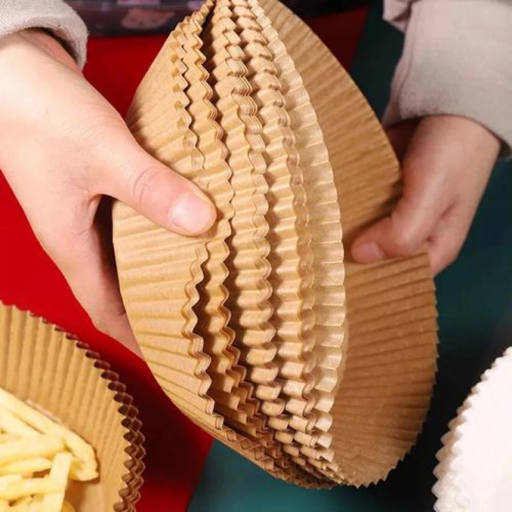 Air Fryer Disposable BBQ Paper Liner Waterproof Non-Stick Mat Steamer Square Round Parchment for Microwave Oven Kitchen Cookers 
Air Fryer Disposable BBQ Paper Liner Waterproof Non-Stick Mat Steamer Square Round Parchment for Microwave Oven Kitchen Cookers
