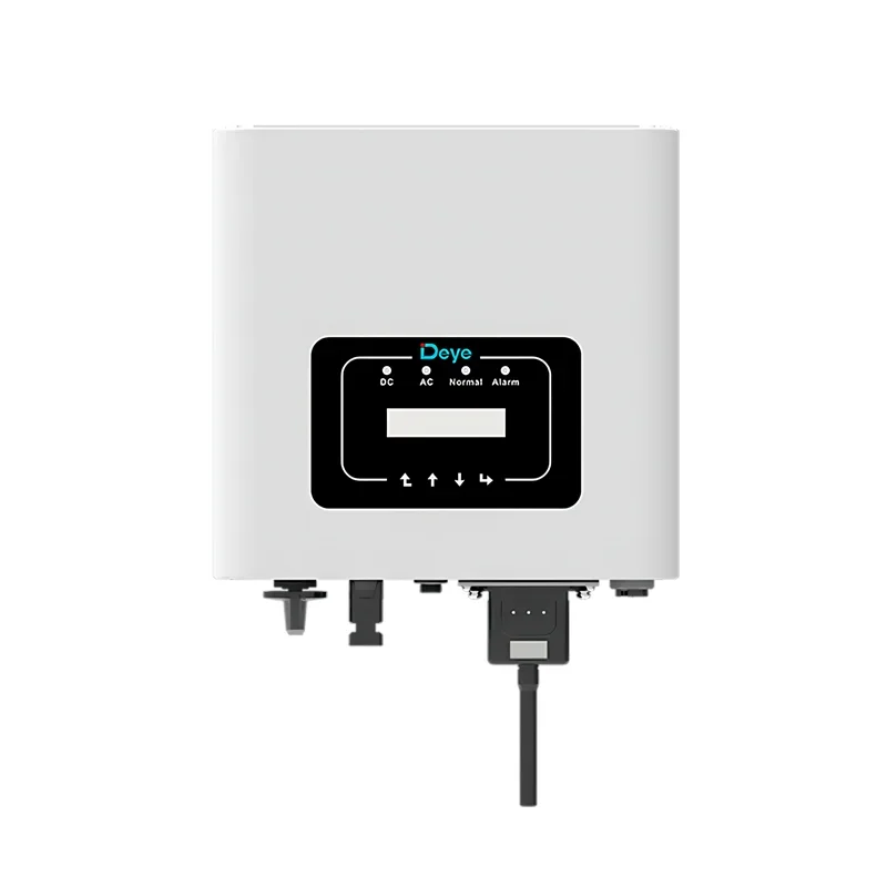 Оптовая продажа Deye SUN-3K-G04P1-EU-AM1 3KW однофазный солнечный инвертор на сетке
Оптовая продажа Deye SUN-3K-G04P1-EU-AM1 3KW однофазный солнечный инвертор на сетке