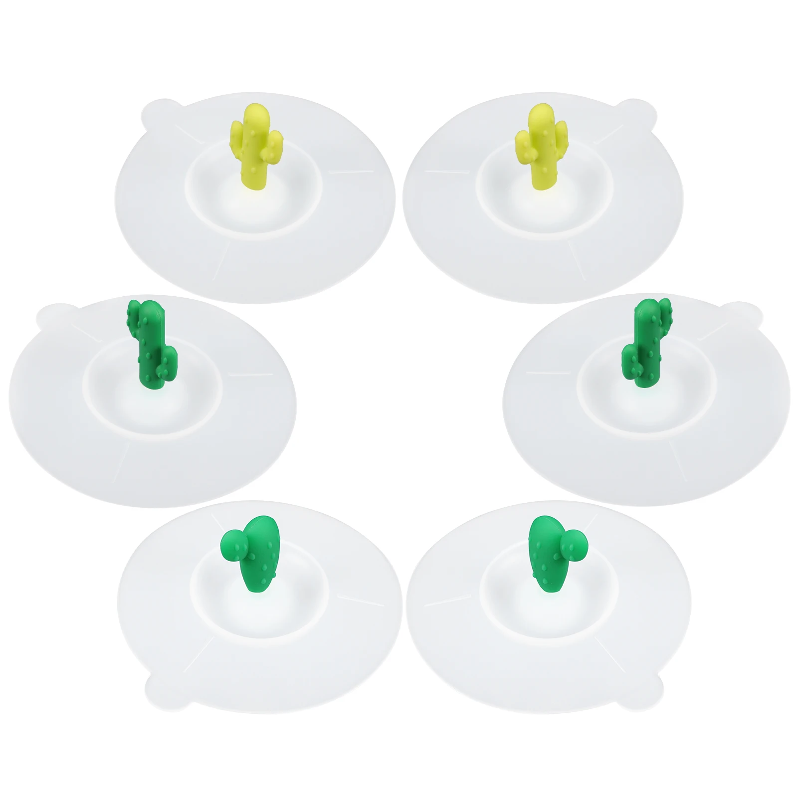 6 PCS Cartoon Tea Cup Lid Drink Coffee Cups with Lids Cactus Mug Covers Silicone
6 PCS Cartoon Tea Cup Lid Drink Coffee Cups with Lids Cactus Mug Covers Silicone