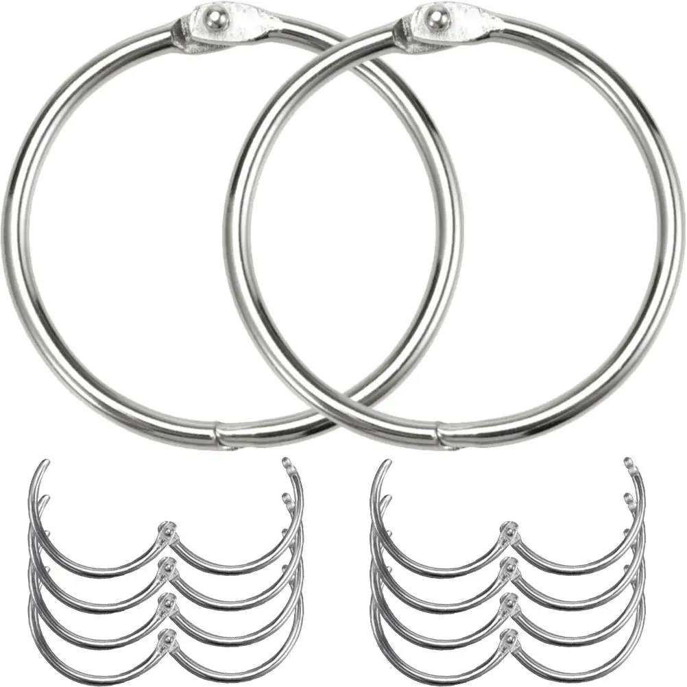Split Ring Clamp Wear-resistant Key Multi-function Book Metal Rings for Crafts Keychain
Split Ring Clamp Wear-resistant Key Multi-function Book Metal Rings for Crafts Keychain