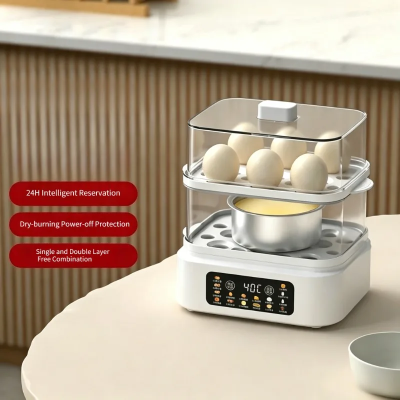 Egg Steamer Egg Cooker Household Small New Automatic Power-off Breakfast Machine Steamer Egg Cooker Steaming
Egg Steamer Egg Cooker Household Small New Automatic Power-off Breakfast Machine Steamer Egg Cooker Steaming
