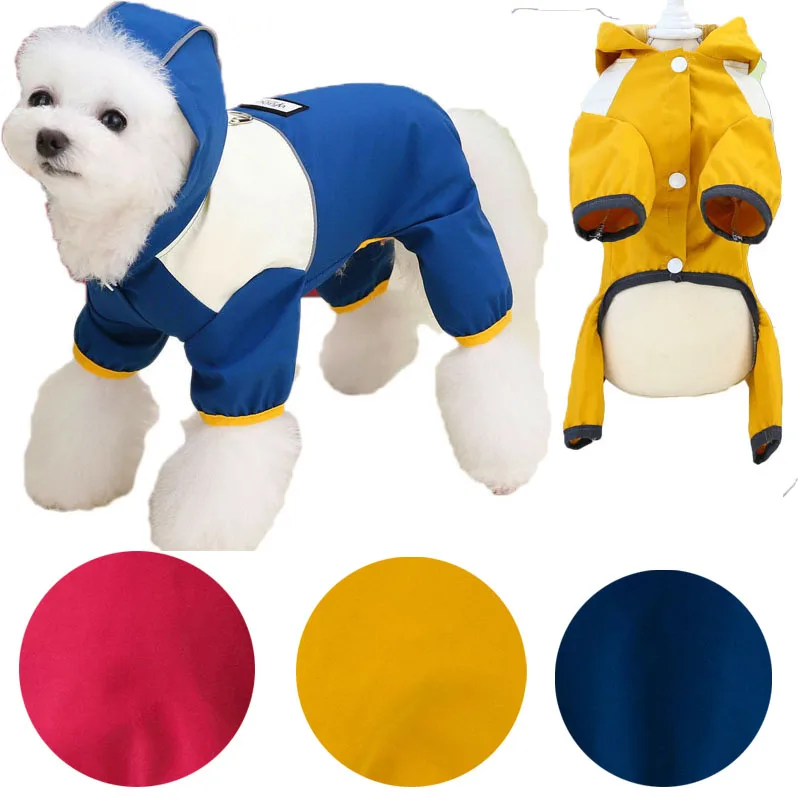 Pet Dog Clothes 4-Legs Rain Coat Jacket Waterproof Raincoat Overalls For Small Dogs Yorkie Chiwawa Puppy Reflective Jumpsuit XXL
Pet Dog Clothes 4-Legs Rain Coat Jacket Waterproof Raincoat Overalls For Small Dogs Yorkie Chiwawa Puppy Reflective Jumpsuit XXL
