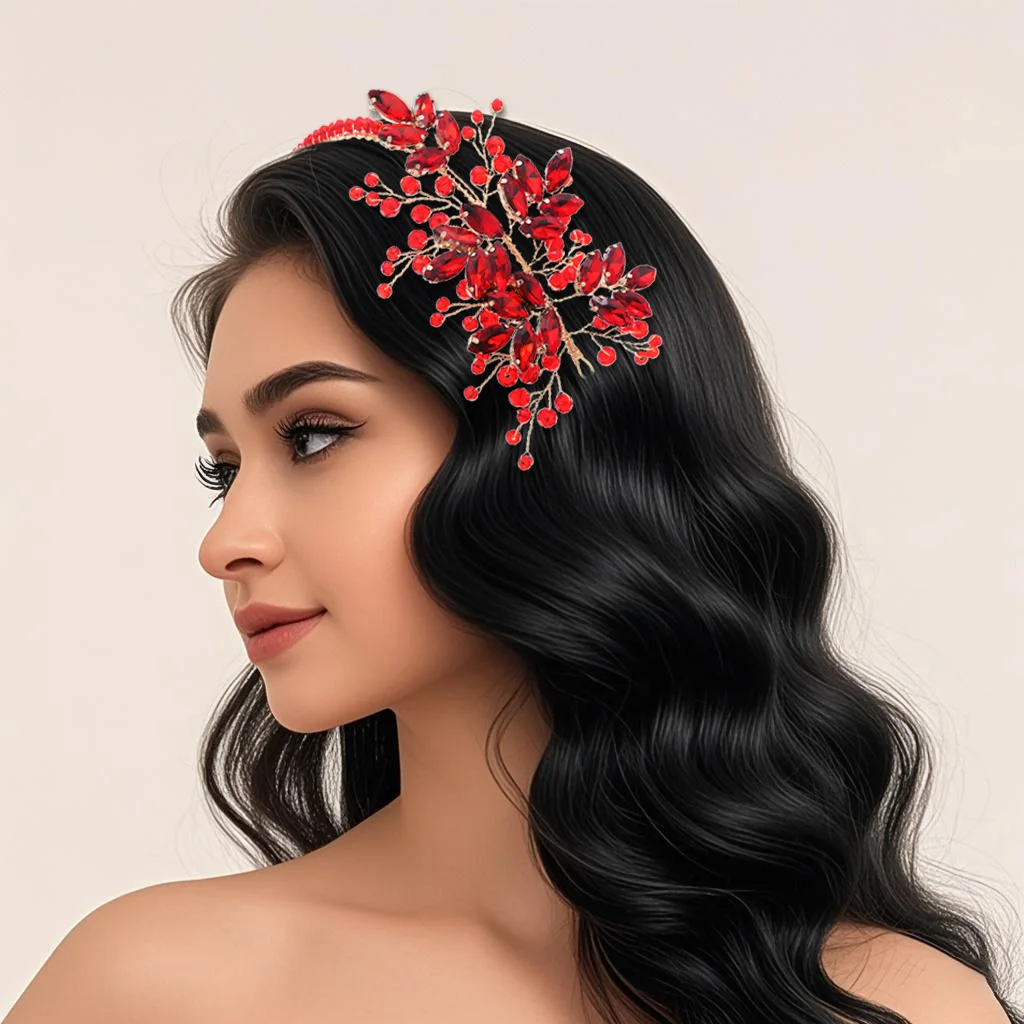 New Bridal Wedding Hair Bands Queen Princess HeadBands Tiara Handmade Beaded Crystal Hair Jewelry Accessories Bridesmaid Gifts
New Bridal Wedding Hair Bands Queen Princess HeadBands Tiara Handmade Beaded Crystal Hair Jewelry Accessories Bridesmaid Gifts