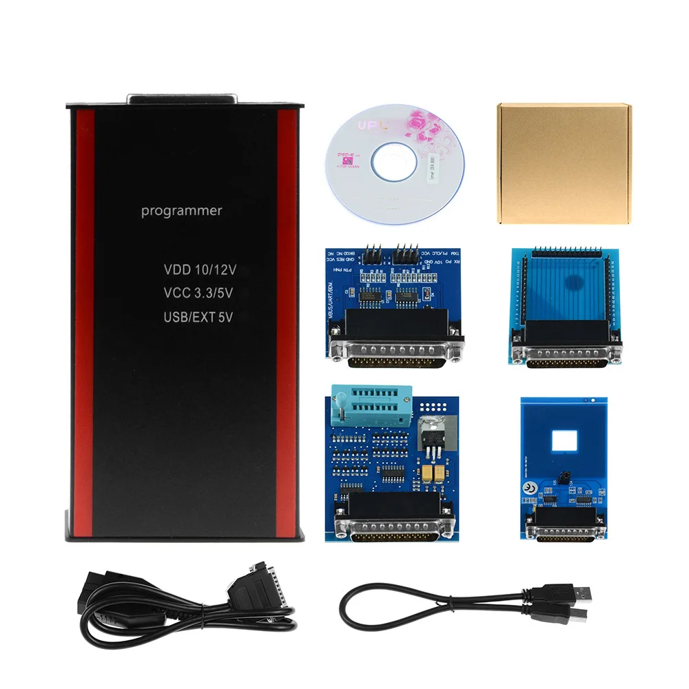 Full Set IPROG Pro V87 ECU Programmer for Eep-rom Airbag IMMO Car Radio Reset Dashboard Kilometer Correction Auto Key Programmin
Full Set IPROG Pro V87 ECU Programmer for Eep-rom Airbag IMMO Car Radio Reset Dashboard Kilometer Correction Auto Key Programmin