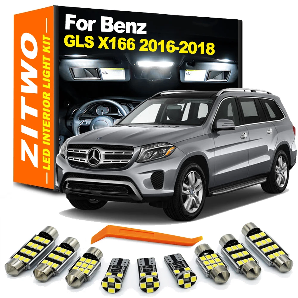 Двойного света для Mercedes Benz GLS Class X166 GLS320 GLS350 GLS400 GLS450 2016 2017 2018, светодиодная лампа, 20 шт.
Двойного света для Mercedes Benz GLS Class X166 GLS320 GLS350 GLS400 GLS450 2016 2017 2018, светодиодная лампа, 20 шт.