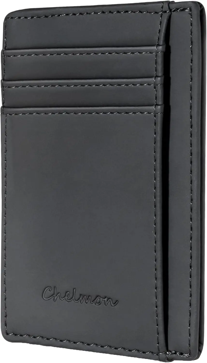 Slim Minimalist Front Pocket Wallet for Men, RFID Blocking Credit Card Holder
Slim Minimalist Front Pocket Wallet for Men, RFID Blocking Credit Card Holder