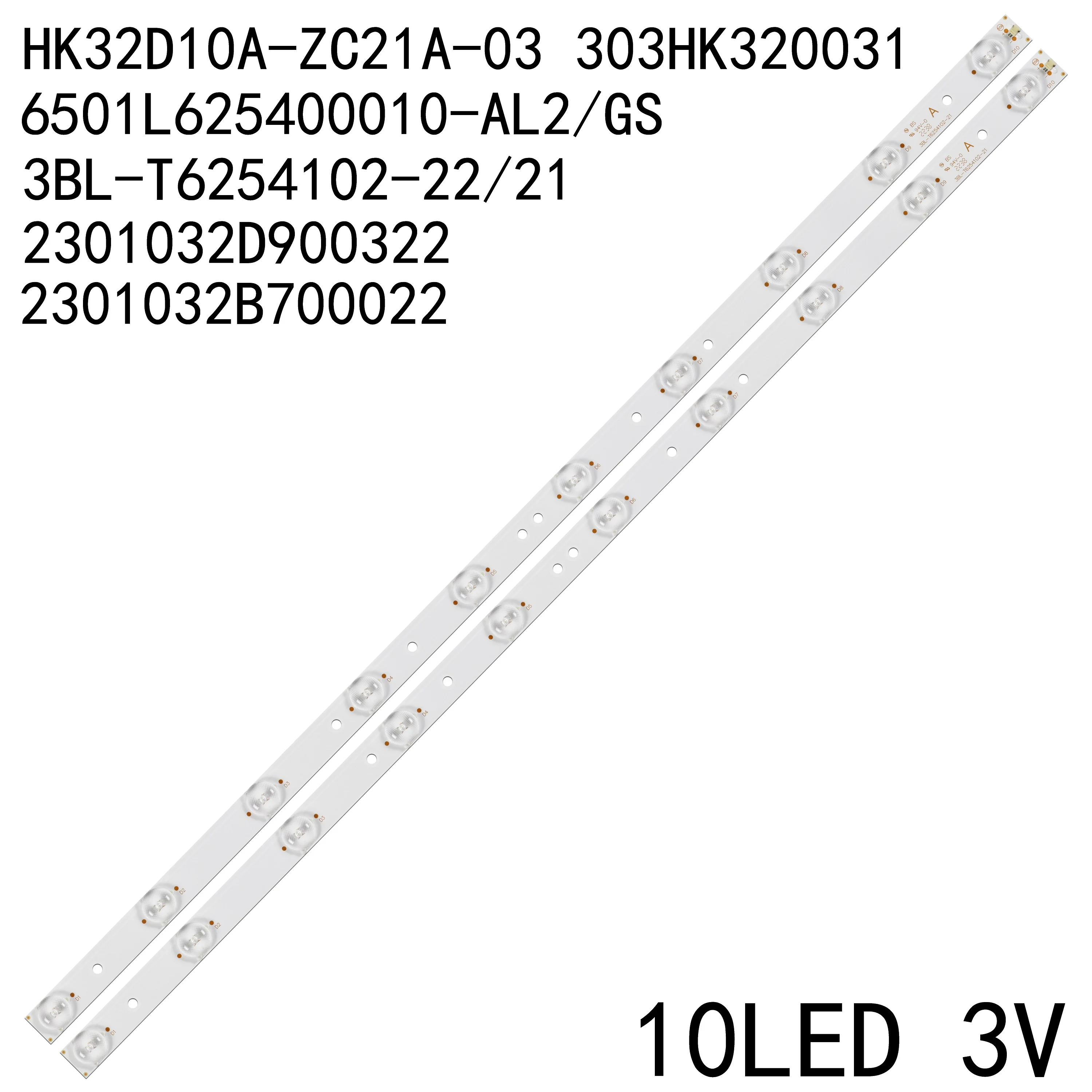 LED 3BL-T6254102-21 22 For H32DB3500 H32PB1800 OLT-32502 STV-LC32500WL STV-LS32ST900WL HK315LEDM LT-32C365
LED 3BL-T6254102-21 22 For H32DB3500 H32PB1800 OLT-32502 STV-LC32500WL STV-LS32ST900WL HK315LEDM LT-32C365