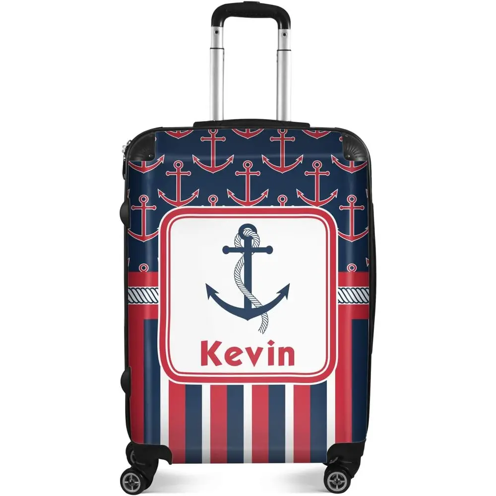 24 Medium Nautical Anchor & Stripe Luggage - Checked Pattern
24 Medium Nautical Anchor & Stripe Luggage - Checked Pattern