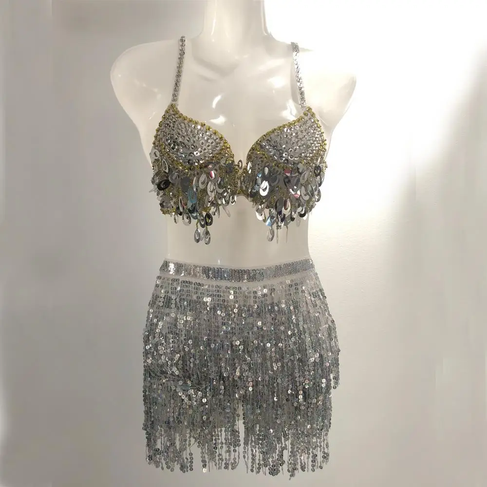Halloween Sequin Skirt Tassel Belly Dance Jazz Dance Costume Stage Performance Uniform Hollow out Design for Women
Halloween Sequin Skirt Tassel Belly Dance Jazz Dance Costume Stage Performance Uniform Hollow out Design for Women