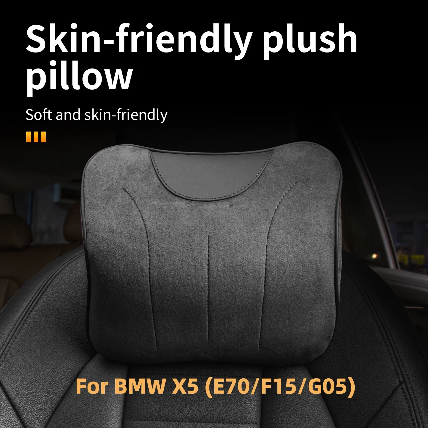 For BMW X5 (E70/F15/G05) Car Neck Headrest Memory Foam Car Seat Neck Pillow Breathable Head And Neck Support For Sleep Pillow
For BMW X5 (E70/F15/G05) Car Neck Headrest Memory Foam Car Seat Neck Pillow Breathable Head And Neck Support For Sleep Pillow