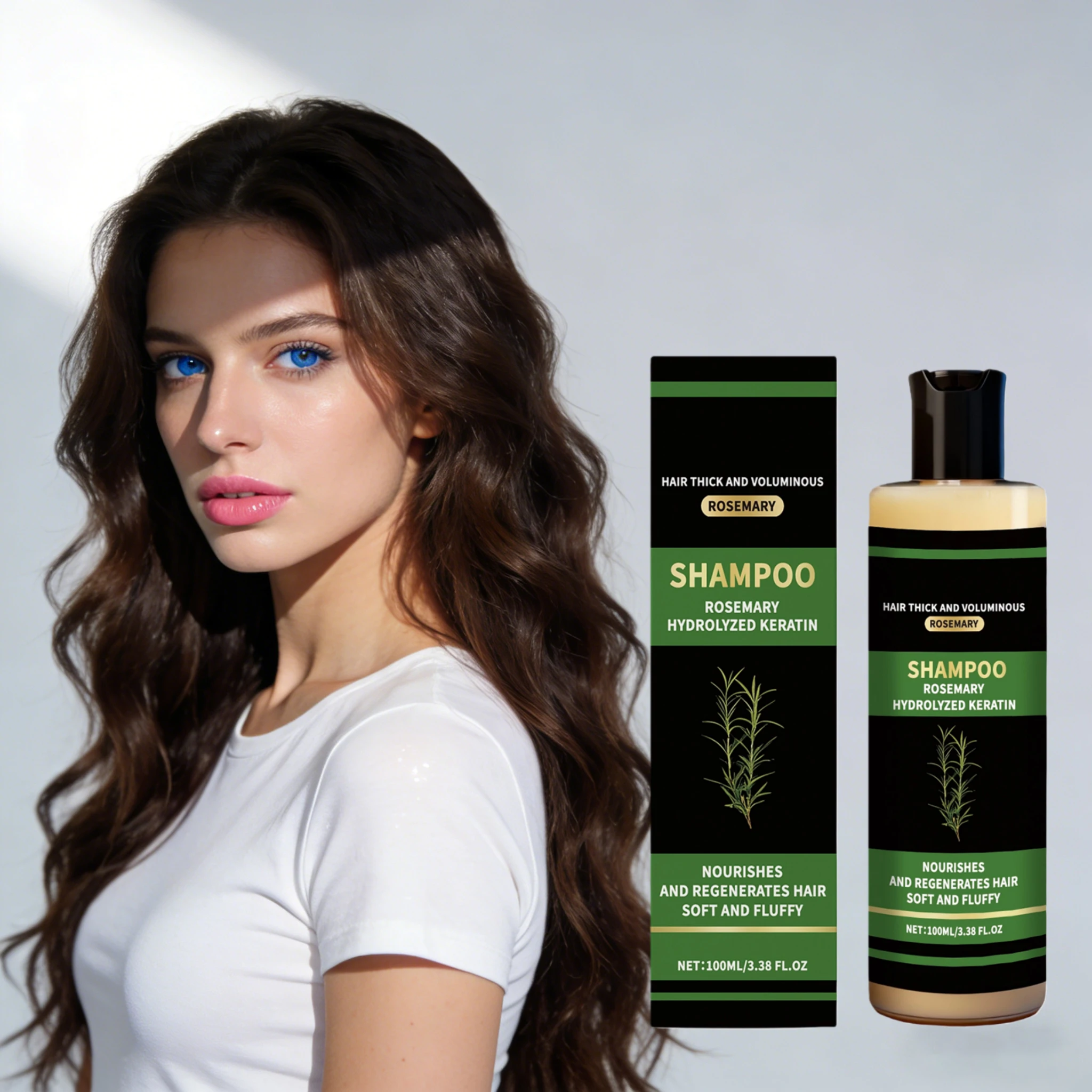 Шампунь с розмарином для контроля жирности, укрепления корней волос, обильной пены, против перхоти, очищающий, длительного действия, освежающий, придающий объем
Шампунь с розмарином для контроля жирности, укрепления корней волос, обильной пены, против перхоти, очищающий, длительного действия, освежающий, придающий объем