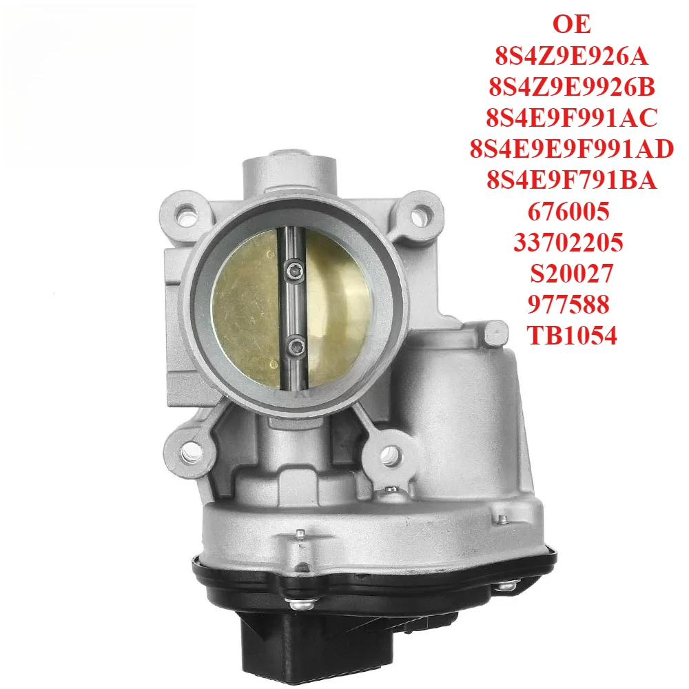 Hot Selling Throttle Body 8S4Z9E926A 8S4Z9E9926B 8S4E9F991AC 8S4E9E9F991AD 8S4E9F791BA 676005 33702205 S20027 977588 TB1054
Hot Selling Throttle Body 8S4Z9E926A 8S4Z9E9926B 8S4E9F991AC 8S4E9E9F991AD 8S4E9F791BA 676005 33702205 S20027 977588 TB1054