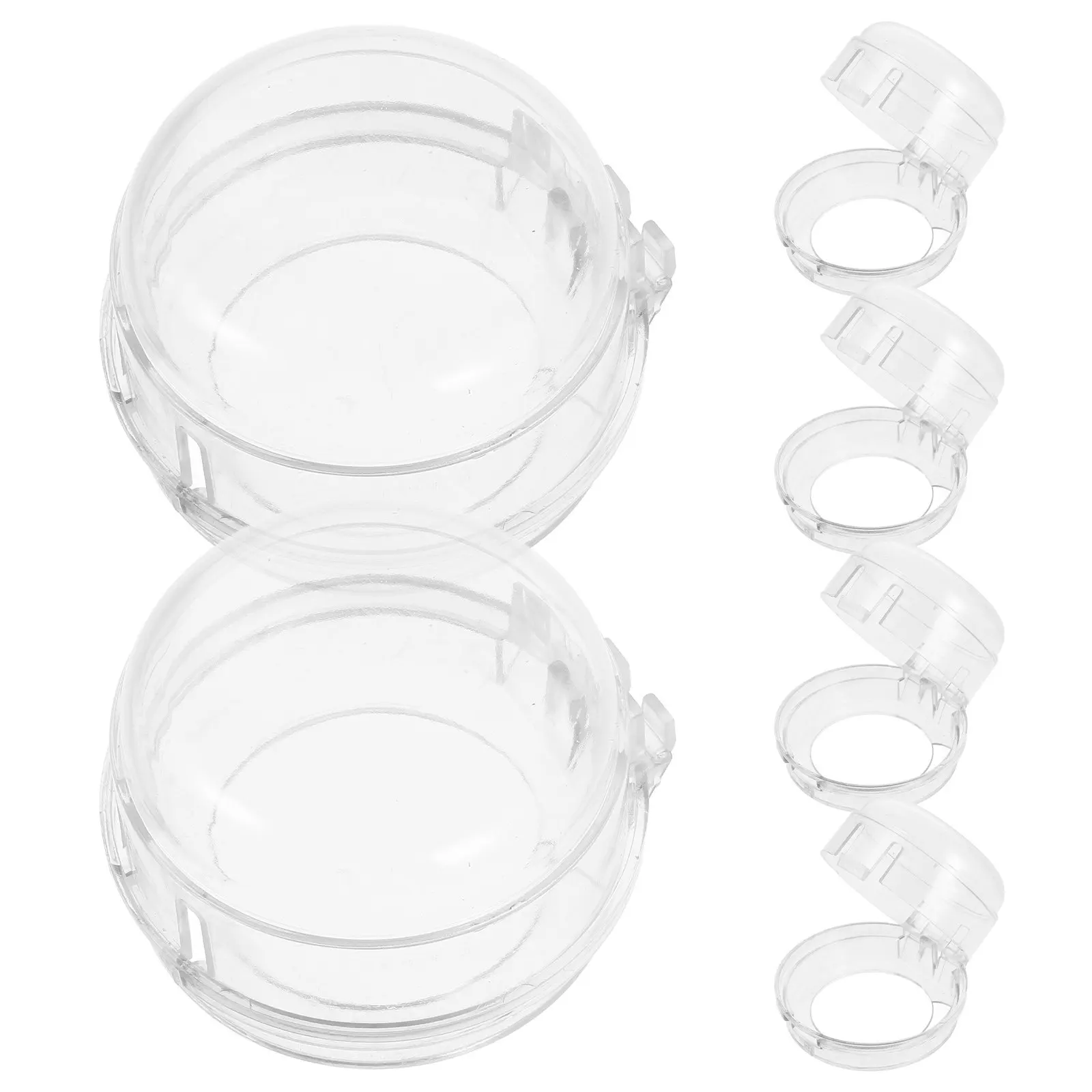 6Pcs Gas Stove Knob Protector Covers Transparent Child Safety Proof Switch Guards Easy Install Kitchen Burners Dirt Oil Water
6Pcs Gas Stove Knob Protector Covers Transparent Child Safety Proof Switch Guards Easy Install Kitchen Burners Dirt Oil Water