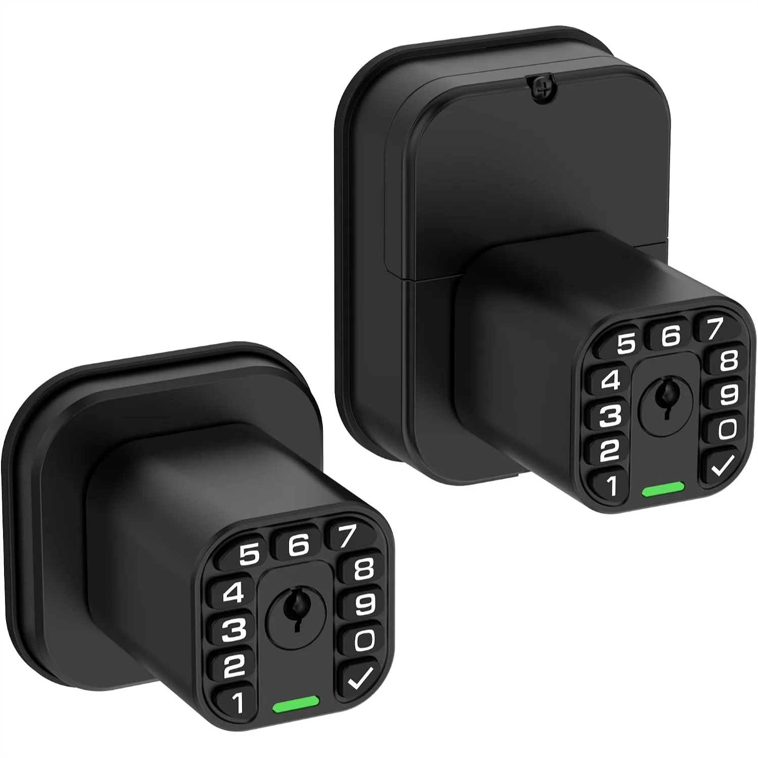 Double-Sided Keypad Door Lock with Programmable Codes, All-Weather Keyless Entry for Outdoor Gate & Fence
Double-Sided Keypad Door Lock with Programmable Codes, All-Weather Keyless Entry for Outdoor Gate & Fence