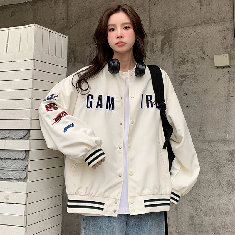Baseball Jackets Varsity Womens Summer Slim-Fitting Breathable Sleeves Life Sportswears Petite Needle Foldable Kawaii Athleisure
Baseball Jackets Varsity Womens Summer Slim-Fitting Breathable Sleeves Life Sportswears Petite Needle Foldable Kawaii Athleisure
