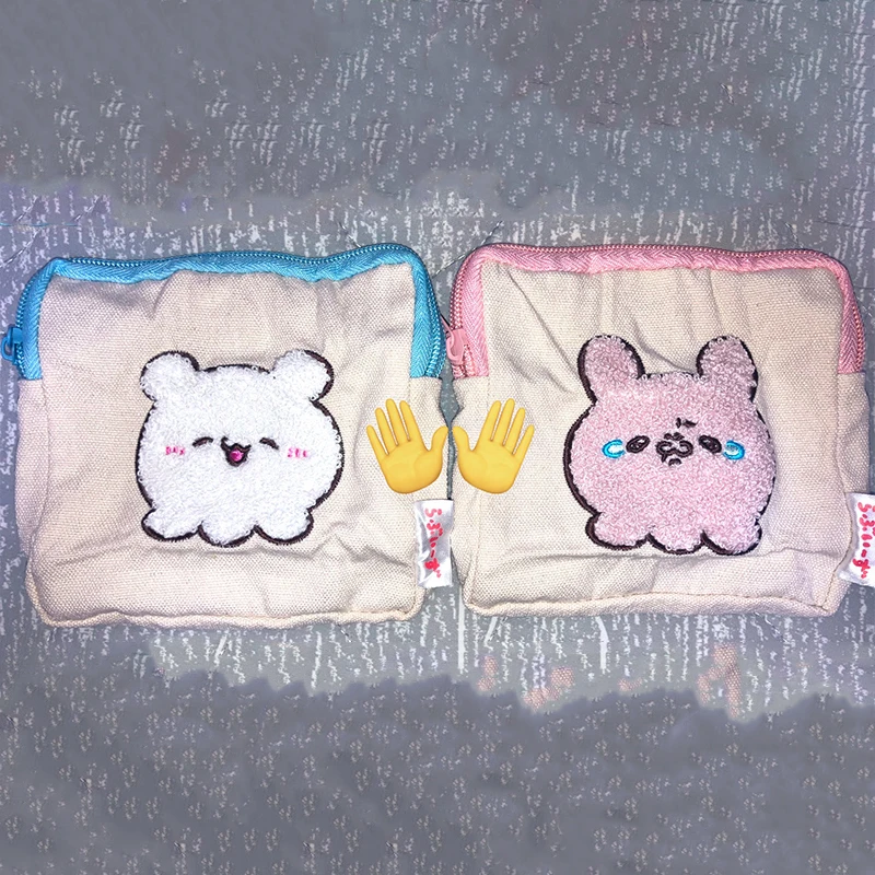 Cute Embroidered Rabbit Bear Cosmetics Storage Bag Qualia Loveez Coin Purse Toy Figure Collectible Egg Yeezy Brand
Cute Embroidered Rabbit Bear Cosmetics Storage Bag Qualia Loveez Coin Purse Toy Figure Collectible Egg Yeezy Brand