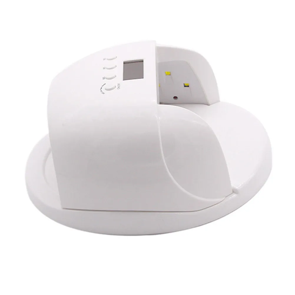 Светодиодная УФ-лампа для сушки гель-лака, аппарат для маникюра с регулируемым таймером, белая лампа для сушки ногтей
Светодиодная УФ-лампа для сушки гель-лака, аппарат для маникюра с регулируемым таймером, белая лампа для сушки ногтей