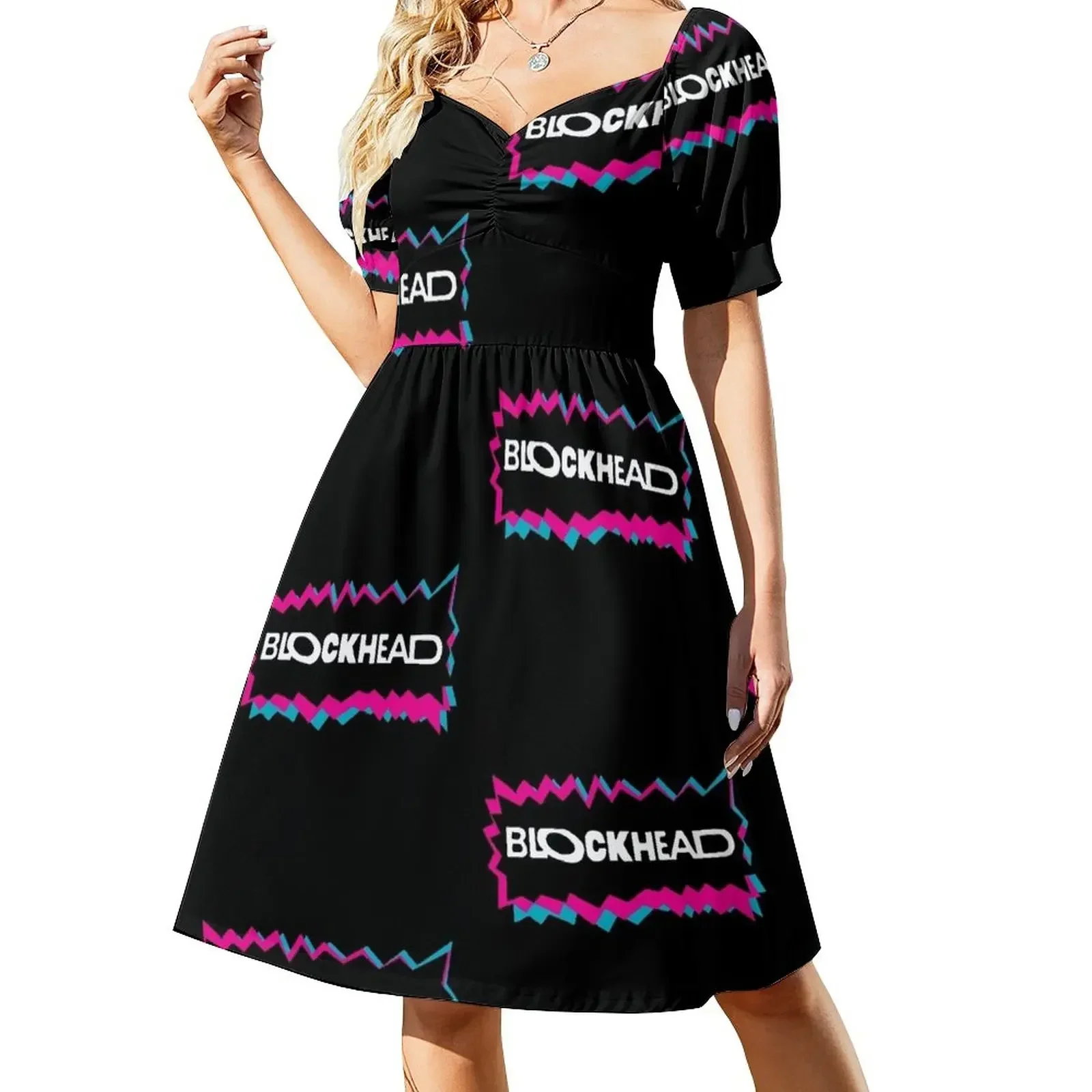 Blockhead Short-Sleeved Dress sexy dress for women women party dresses evening dress
Blockhead Short-Sleeved Dress sexy dress for women women party dresses evening dress