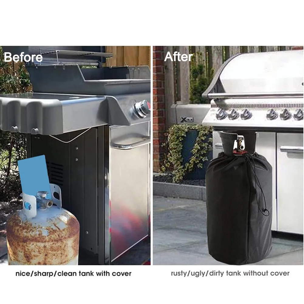 For Outdoor Use Propane Tank Cover Cylinder Sleeve 210D Oxford Cloth Breathable Oxford Fabric Windproof Design Open Top Cap
For Outdoor Use Propane Tank Cover Cylinder Sleeve 210D Oxford Cloth Breathable Oxford Fabric Windproof Design Open Top Cap