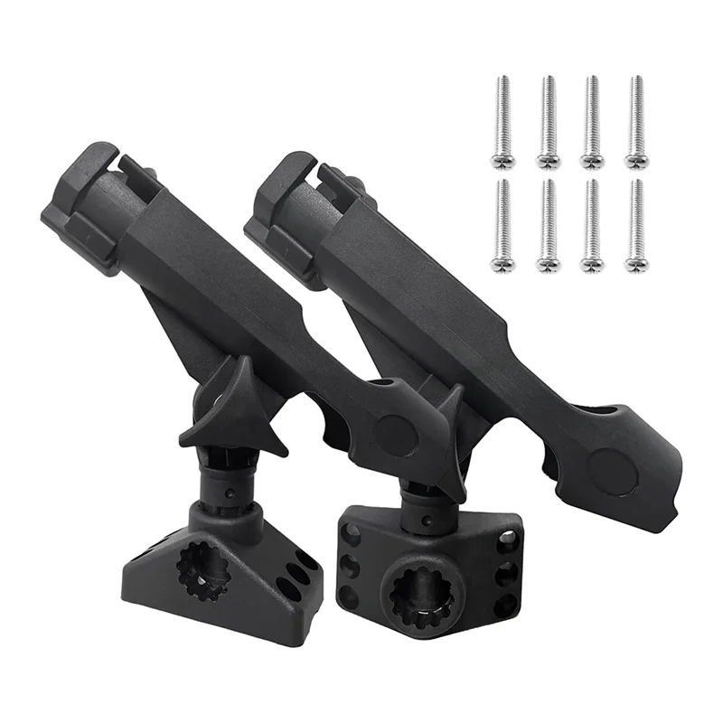 ABHS-2-Pack Adjustable Fishing Rod Holders For Boats - Side Deck Mount Kayak Rod Holder, Boat Fishing Pole Accessories
ABHS-2-Pack Adjustable Fishing Rod Holders For Boats - Side Deck Mount Kayak Rod Holder, Boat Fishing Pole Accessories