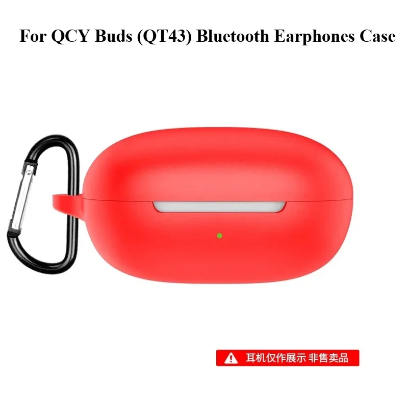 Silicone Protective Case for QCY Buds QT43 Bluetooth Earphones, Anti-Drop Dustproof Charging Box Cover
Silicone Protective Case for QCY Buds QT43 Bluetooth Earphones, Anti-Drop Dustproof Charging Box Cover