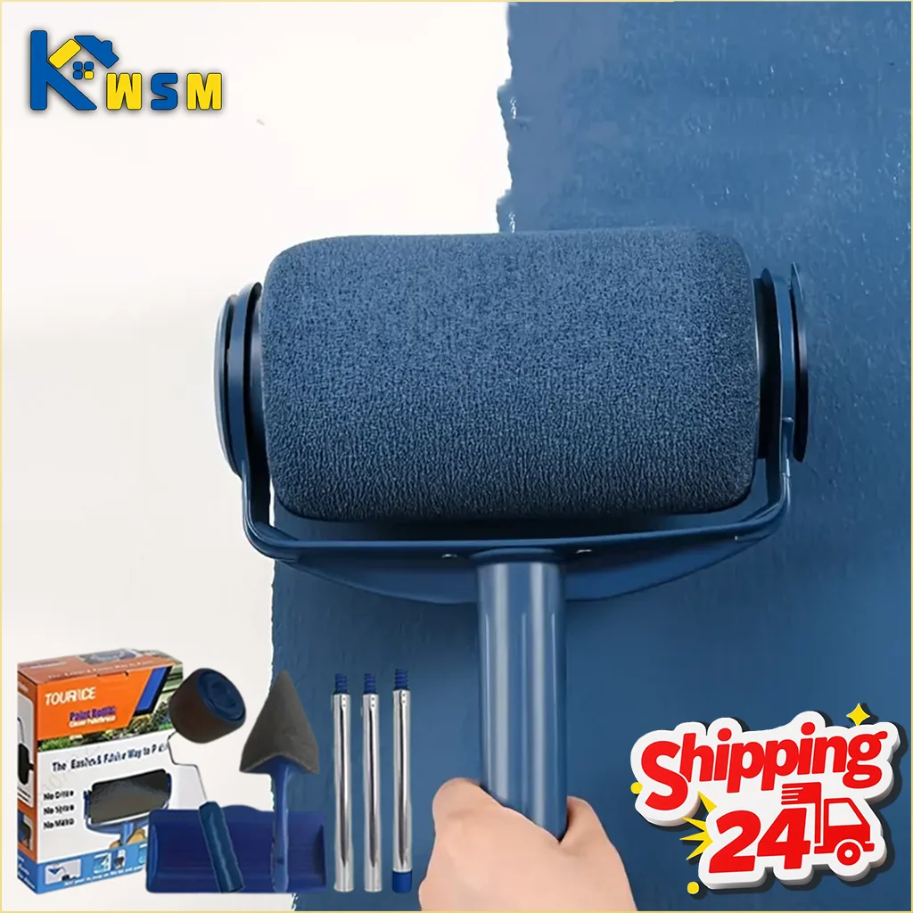 Multifunctional Paint Roller and Angle Brush Handle Set Wall Painting Tool Kit DIY Household Easy To Use Paint Brush Roller
Multifunctional Paint Roller and Angle Brush Handle Set Wall Painting Tool Kit DIY Household Easy To Use Paint Brush Roller