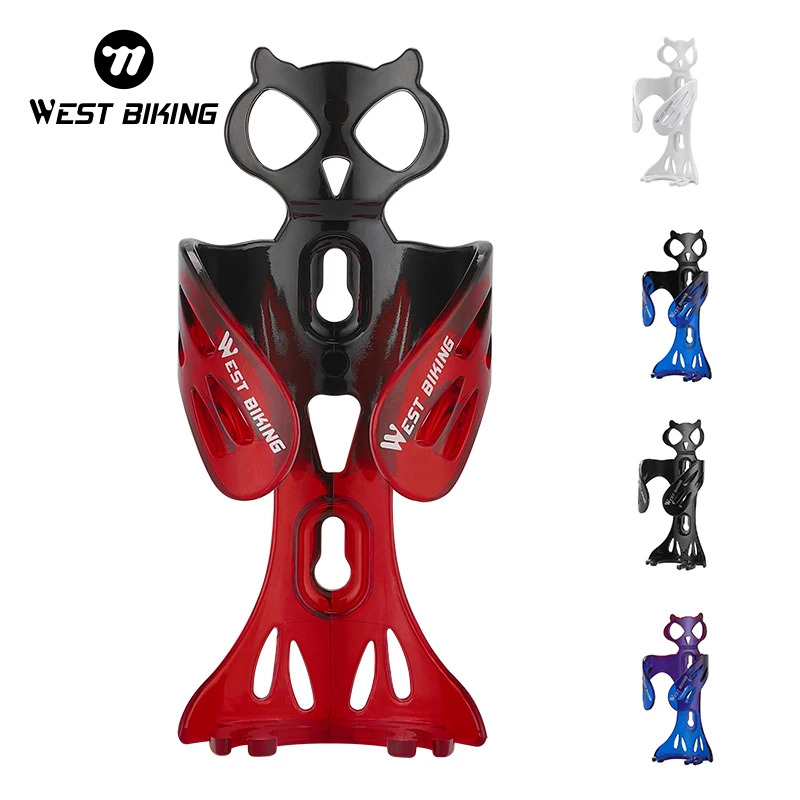 Клетка для бутылки с водой для велосипеда WEST BIKING, ПК, высокая прочность, держатель для бутылки в форме совы, легкий кронштейн для бутылки для шоссейного велосипеда MTB
Клетка для бутылки с водой для велосипеда WEST BIKING, ПК, высокая прочность, держатель для бутылки в форме совы, легкий кронштейн для бутылки для шоссейного велосипеда MTB