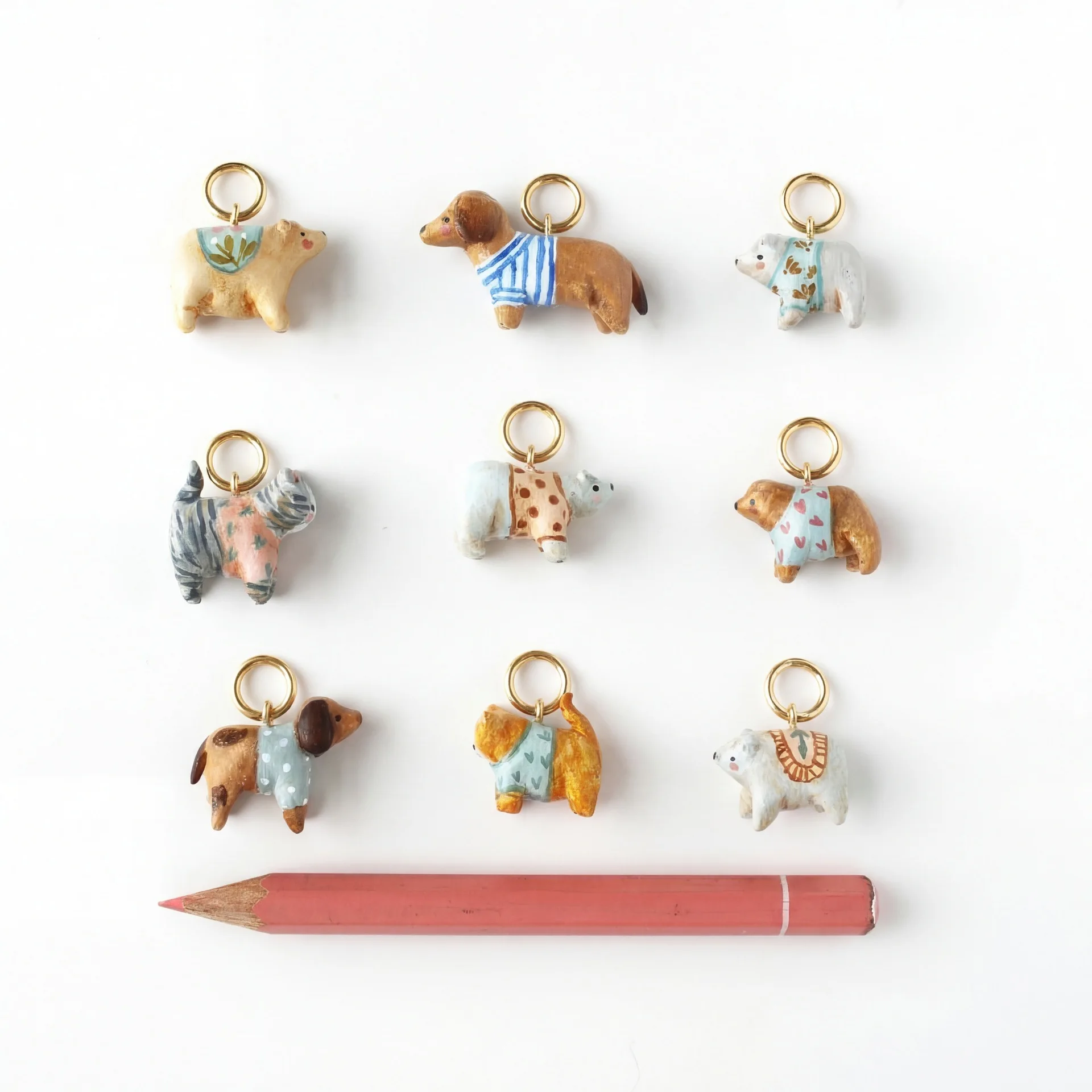 Adorable Pet Necklace Puppy Kitten Bear Pendant Handmade DIY Gift for Women Girls Stainless Steel Gold Plated Jewelry Making
Adorable Pet Necklace Puppy Kitten Bear Pendant Handmade DIY Gift for Women Girls Stainless Steel Gold Plated Jewelry Making