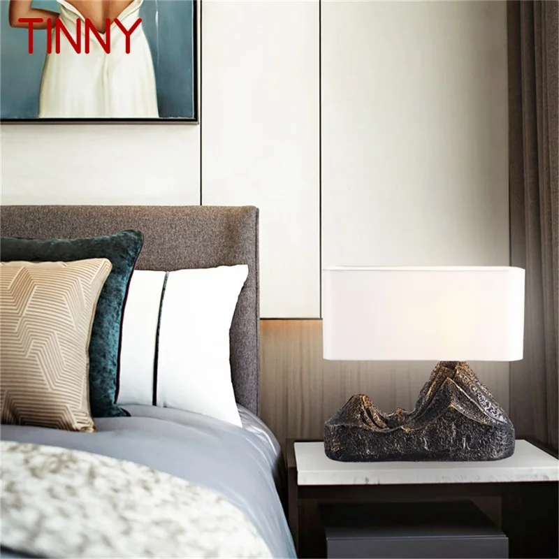 TINNY Creative Resin Table Lamp Mountains Shade LED Decorative Desk Lighting for Home Bedside
TINNY Creative Resin Table Lamp Mountains Shade LED Decorative Desk Lighting for Home Bedside